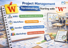 Project Management Terminology Starting with “W” – Easy Guide - Part 2