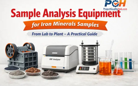 Complete List of Sample Analysis Equipment for Iron Minerals Samples