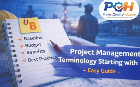 Project Management Terminology Starting with “B” – Simple Guide for Engineers & Students