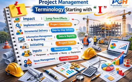 Project Management Terminology Starting with “I” – Easy Guide for Engineers & Students