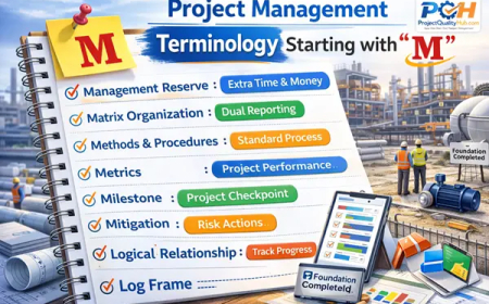 Project Management Terminology Starting with “M” – Easy Guide for Engineers & Students