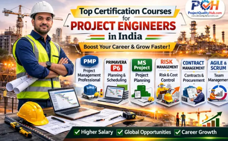 Top Certification Courses for Project Engineers in India (2026) – Upgrade Skills & Grow Your Career Faster 🚀