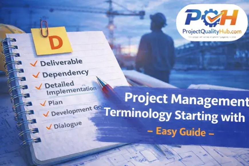 Project Management Terminology Starting with “D” – Easy Guide for Students &amp; Engineers