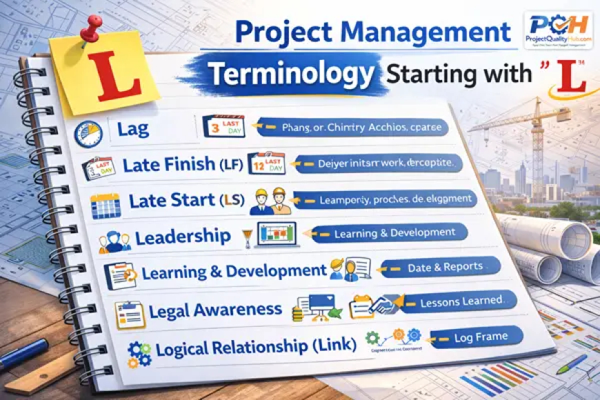 Project Management Terminology Starting with “L” – Practical Guide
