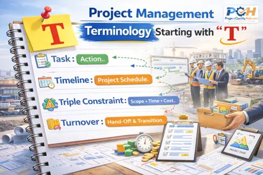 Project Management Terminology Starting with “T” – Easy Guide - Part 1