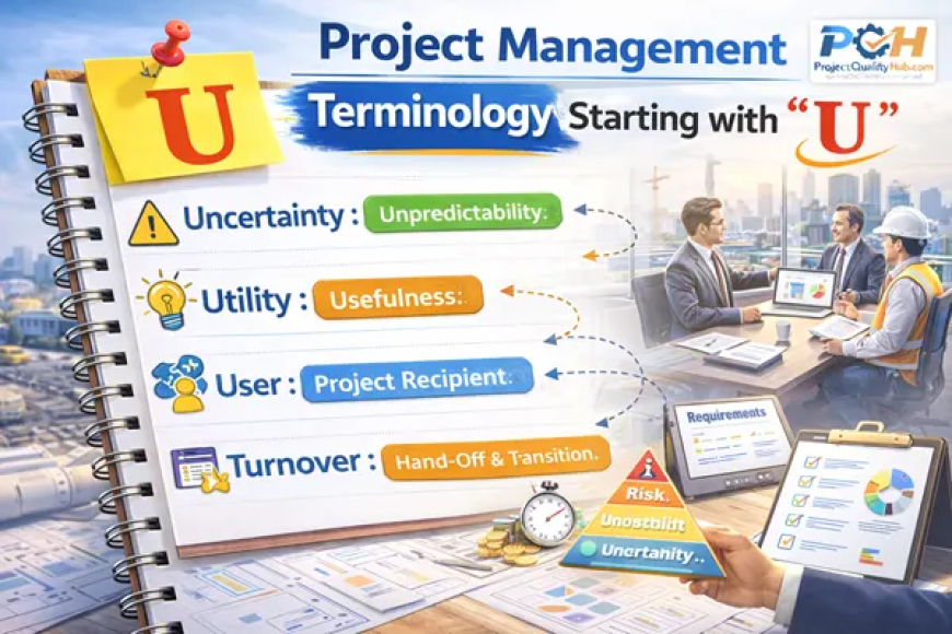 Project Management Terminology Starting with “U” – Simple Guide for Engineers - Part 2
