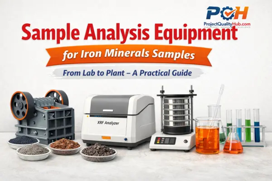 Complete List of Sample Analysis Equipment for Iron Minerals Samples