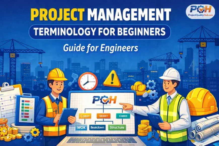 Project Management Terminology for Beginners: A Simple Guide for Engineers with Real-Life Examples