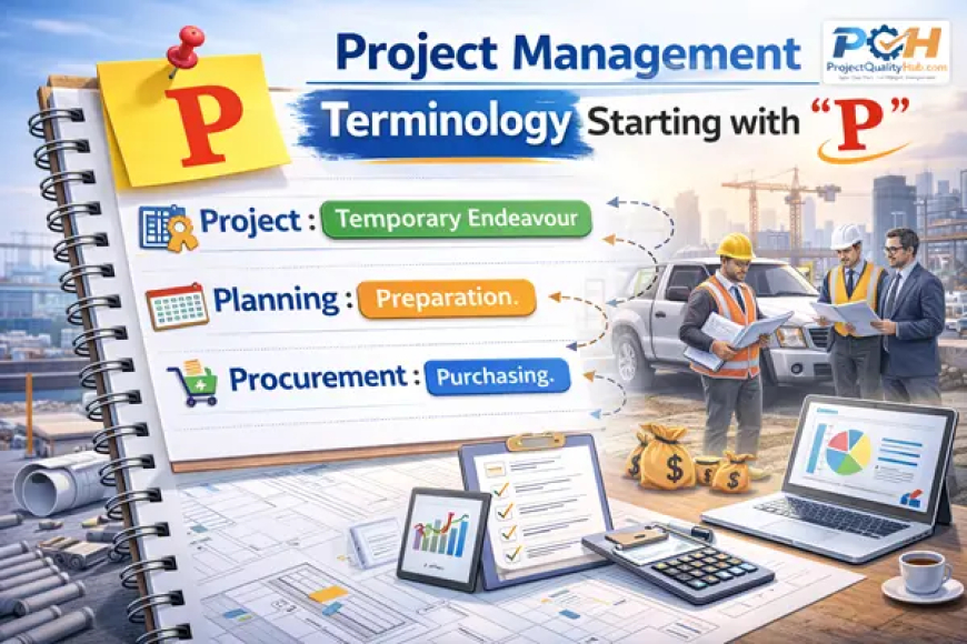 Project Management Terminology Starting with “P” – Complete Guide for Engineers