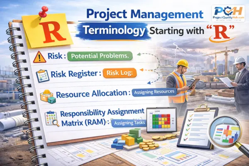 Project Management Terminology Starting with “R” – Practical Guide - Part 2
