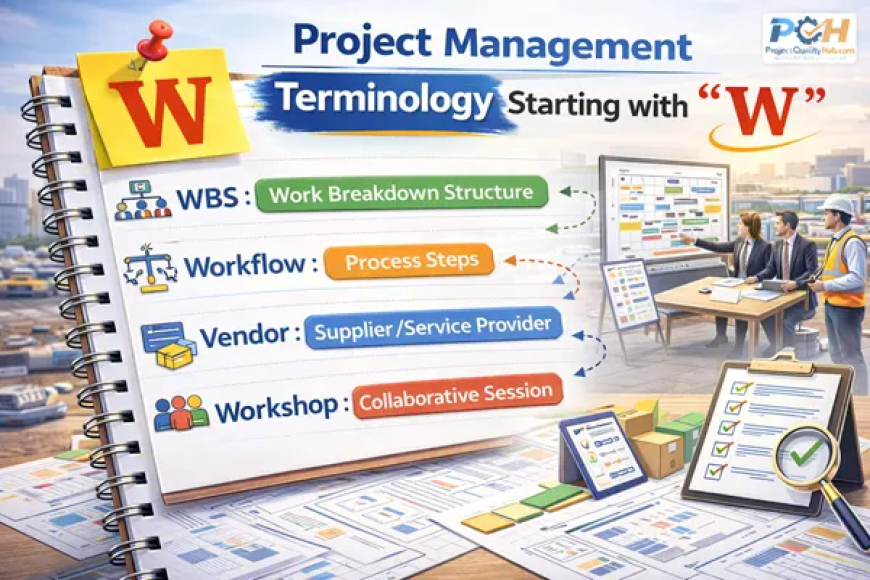 Project Management Terminology Starting with “W” – Easy Guide - Part 2