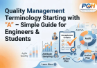 Quality Management Terminology Starting with “A” – Simple Guide for Engineers & Students