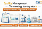 Quality Management Terminology Starting with “B”