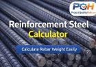 Reinforcement Steel Calculator – Calculate Rebar Weight (kg/m) Easily
