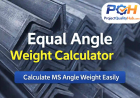 Equal Angle Weight Calculator – Calculate MS Angle Weight Easily