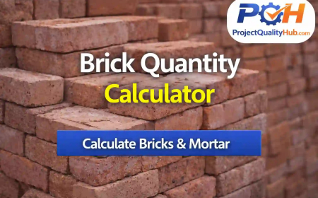 Brick Quantity Calculator – Calculate Number of Bricks & Mortar Easily