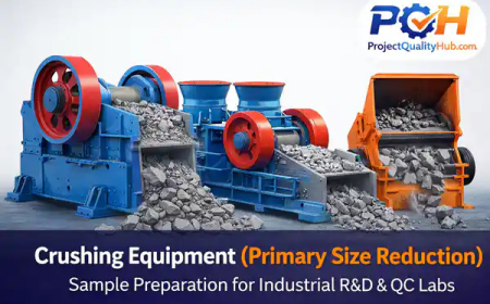Crushing Equipment for Sample Preparation in Industrial Labs