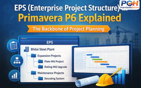 EPS (Enterprise Project Structure) in Primavera P6 Explained Simply