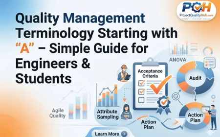 Quality Management Terminology Starting with “A” – Simple Guide for Engineers & Students