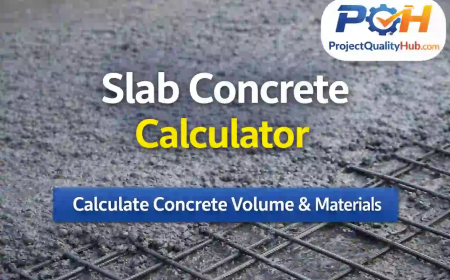 Slab Concrete Calculator – Calculate Concrete Volume & Materials Easily