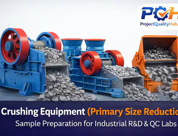 Crushing Equipment for Sample Preparation in Industrial Labs