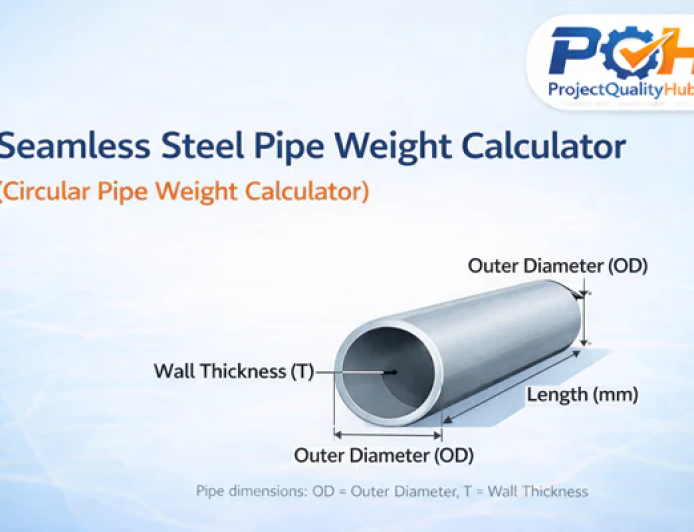 Seamless Steel Pipe Weight Calculator (Circular Pipe Weight Calculator)