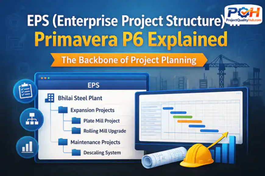 EPS (Enterprise Project Structure) in Primavera P6 Explained Simply