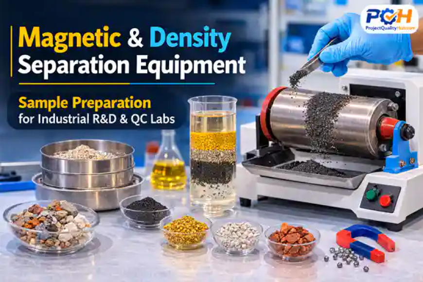 Magnetic &amp; Density Separation Equipment for Laboratory Testing