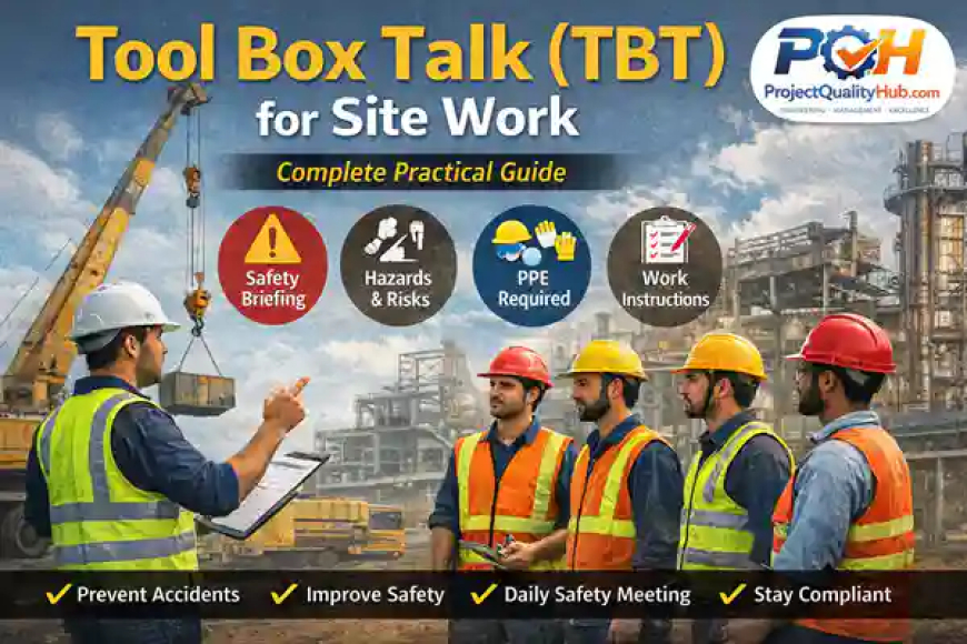 Tool Box Talk (TBT) for Site Work: Complete Practical Guide