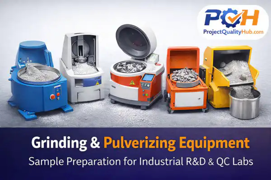 Grinding & Pulverizing Equipment for Industrial Labs