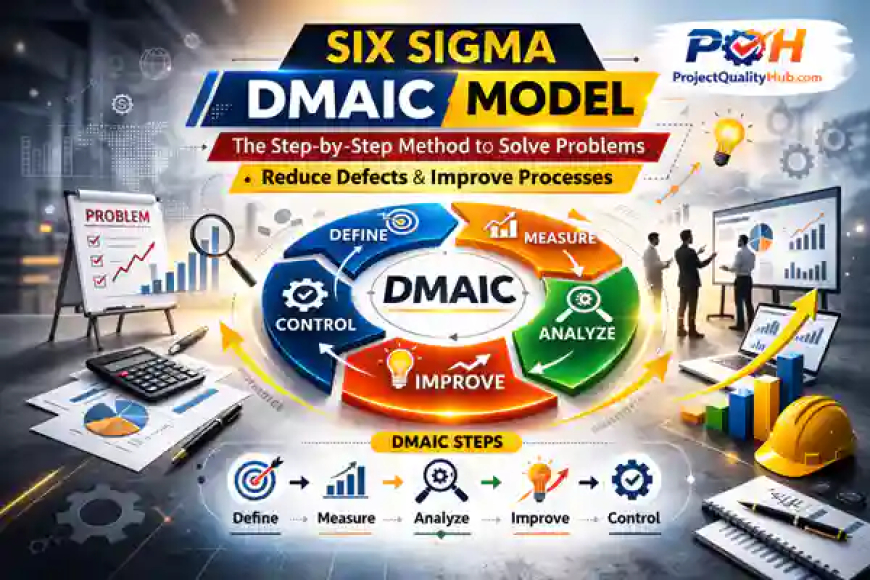 Six Sigma DMAIC Model Explained in Simple words