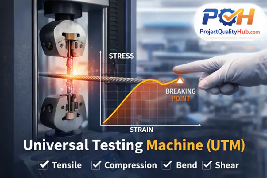 Universal Testing Machine (UTM) Explained Simply