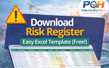 Download Risk Register Template Free in Excel Format