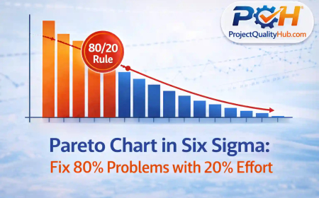 Pareto Chart in Six Sigma: Fix 80% Problems Fast