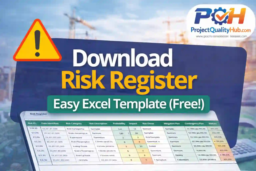 Download Risk Register Template Free in Excel Format