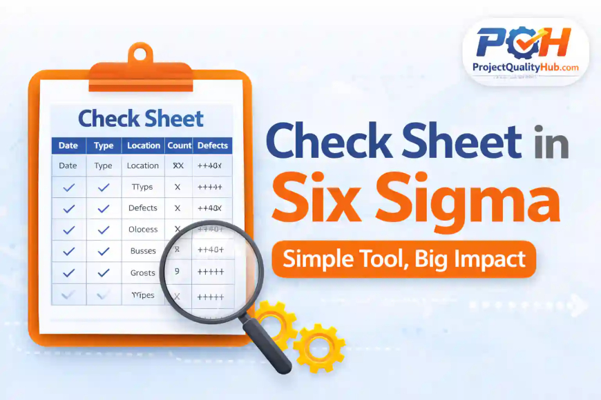 Check Sheet in Six Sigma Explained with Examples