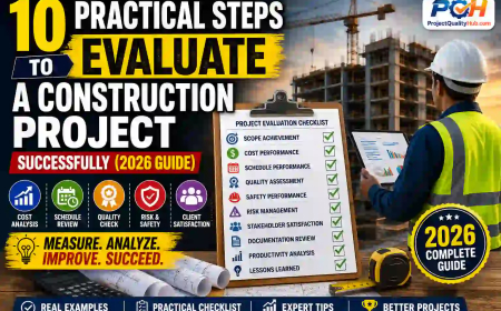 10 Practical Steps to Evaluate a Construction Project Successfully (2026 Guide)