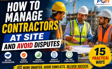 How to Manage Contractors at Site and Avoid Disputes
