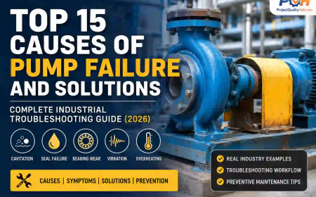 Top 15 Causes of Pump Failure and Solutions (2026): Complete Industrial Troubleshooting Guide