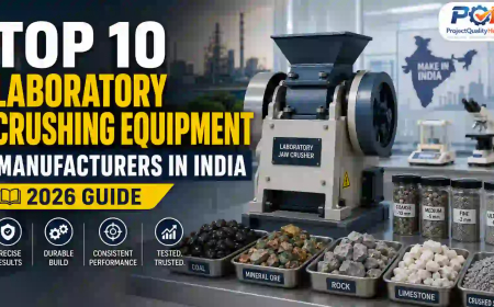 Top 10 Reputed Laboratory Crushing Equipment Manufacturers in India