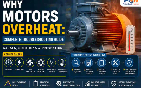 Why Motors Overheat: Complete Troubleshooting Guide (2026) – Causes, Solutions & Prevention