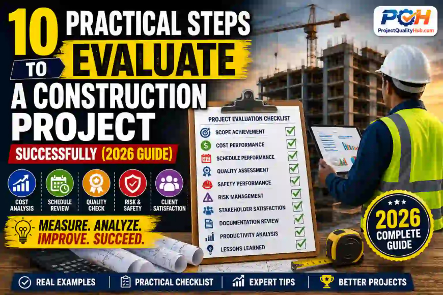 10 Practical Steps to Evaluate a Construction Project Successfully (2026 Guide)