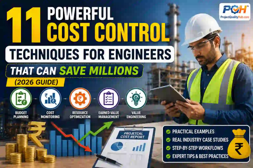 11 Powerful Cost Control Techniques for Engineers That Can Save Millions (2026 Guide)