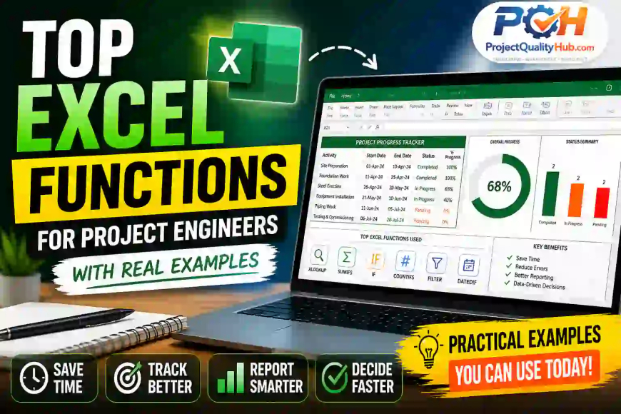 Top Excel Functions for Project Engineers with Real Examples